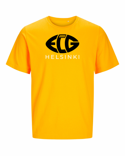 Keltainen t-paita ECG