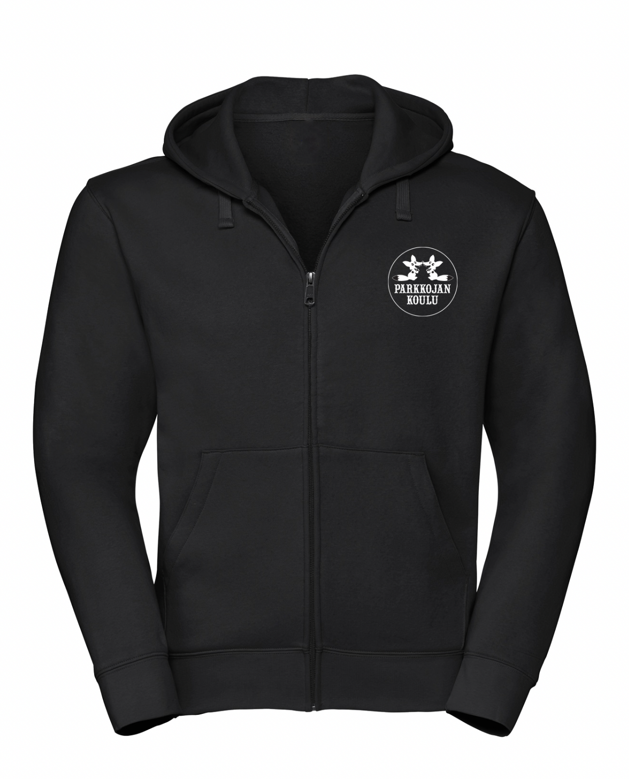 Musta vetoketjuhuppari - Parkkojan koulu